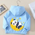 thumbnail image 3 of Favoffer Kids' Winter Panda Print Hooded Jacket Boys Girls Zip-Up Hoodie Casual Coat Long Sleeve Pollover Tops Fall Outwear for Baby Toddler 1-11Y, 3 of 6