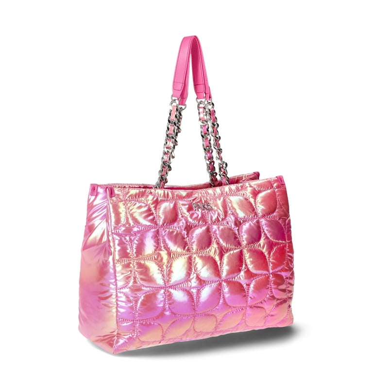 Paris Hilton Women's Carson Quilted Nylon Triple Compartment