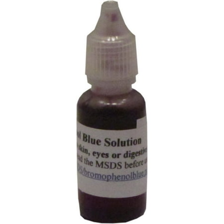15 ml 0.1% Bromophenol Blue in Water Solution pH Indicator for Soap Titrations and pH Testing Soap & Biodiesel (Best Ph For Soap)