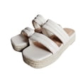 thumbnail image 4 of Zapatos de mujer, moda, Color sólido, tejido minimalista, tejido de paja, sandalias de fondo grueso, zapatillas, chanclas Wmkox8yii  ytu638, 4 of 7
