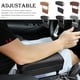 thumbnail image 4 of Riwesomey Universal Car Center Console Arm Rest Box Interior ajustable para teléfono inteligente Automoción decorativa y accesorios Blanco negro, 4 of 6