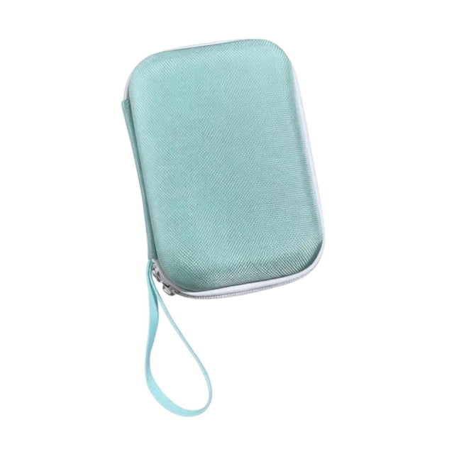 Zentra Sac de Rangement pour Médicaments Double Fermeture Éclair Étui Compact pour Maison Sport Extérieur Vert