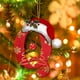 thumbnail image 4 of 26 Letters Christmas Tree Decoration Pendant Christmas Tree Ornaments Personalized DIY Christmas Ornaments Christmas Decoration Xmas Tree Hanging Decor, 4 of 5