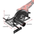 thumbnail image 2 of maskred Plastic Angle Grinder Base Portable Professional Protective Cap Handled 0-45 Degree Depth Adjustable Bracket Accessories, 2 of 7