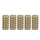 thumbnail image 5 of Tuercas rectas con dientes interiores y exteriores de hierro, surtido de muebles, tuerca de inserción roscada (M8*30 50PCS), 5 of 8