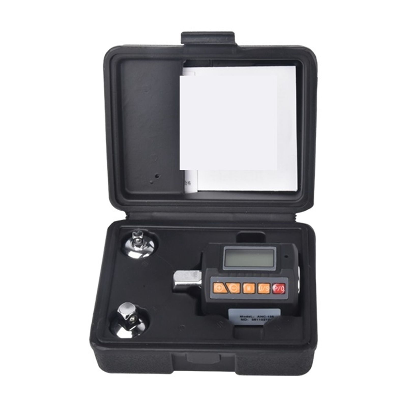 Adjustable 1/2" Digital Torque Wrench Adapter Electric Torque Meter For Bicycle Car Repair ,Versatile Torque Units