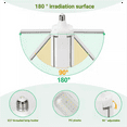 thumbnail image 5 of LED Grow Light Foldable Phyto Lamp Full Spectrum Bulb for Indoor Plants Bloom Flowering Grow Lamps Garden E27 B, 5 of 6