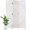White, variant on 66.9Inch Wooden Room Partition - 3 Panels Boho-Styled Space Room Divider for /Office, Headboard & Yoga/Photo/Video Call Backdrop (Brown)