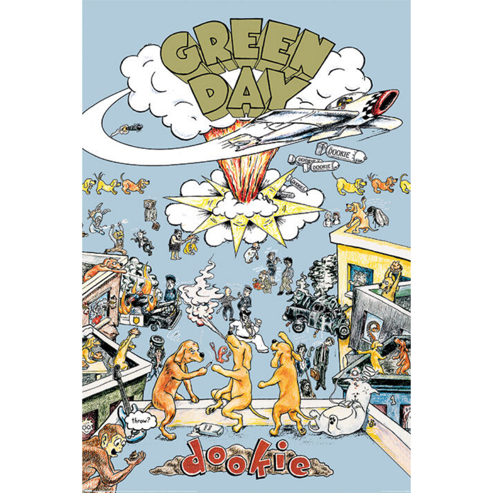 Green Day Dookie Poster