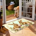 thumbnail image 2 of Easter Door Mat Easter Bathroom Rug Spring Bunny Egg Bath Mat Cute Rabbit Soft Absorbent Tufted Easter Bath Rugs Non Slip Washable for Bathroom Bedroom Living Room Spring Home Decor 1PC 23.6"x15.7", 2 of 6