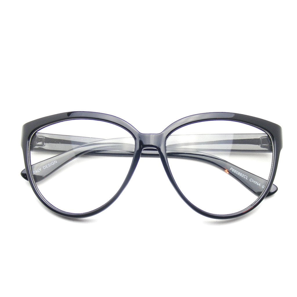 Fashion Retro Frame Clear Lens Nerd Geek Glasses Eyeglass Black Brown Tortoise