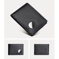 thumbnail image 3 of Genuine Leather Coin Purse American Style Minimalist Wallet for Meeting Business, 3 of 7