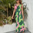 thumbnail image 3 of Leopard Print Pattern King Size Sleeveless Dress Dresses Summer Women Dresses Clothing Woman Dresses Dress, 3 of 7