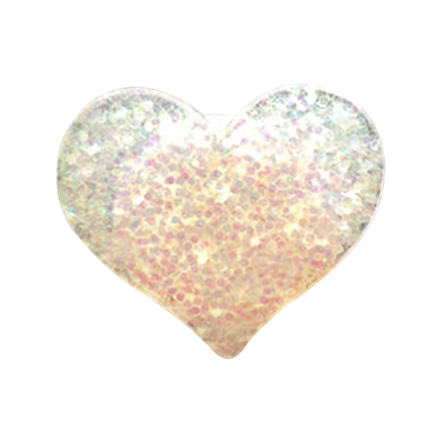 Shiny Acrylic Heart Car Perfume Clip with Multi-Color Options and Aromatherapy for Vehicles