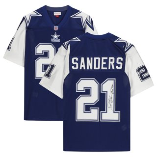 Mitchell & Ness Men's San Francisco 49ers Deion Sanders #21 1994 Red  Throwback Jersey
