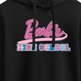 thumbnail image 3 of Barbie - High School - Juniors Cropped Pullover Hoodie, 3 of 5