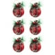 thumbnail image 2 of Bola de Navidad a cuadros Fiudx para decoración de árbol de Navidad tejido de aguja plástico de burbujas, 2 of 6