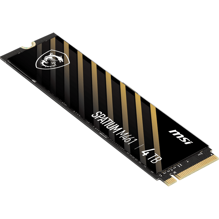 MSI M461 4TB M.2 2280 PCI-Express 4.0 x4 3D NAND SSD, NVMe 1.4