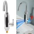 thumbnail image 3 of Electric Heating Water Faucet Stainless Steel Kitchen Tap, Temperature Display, Energy Water Saving, 3 of 8