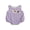 Purple, variant on Baby Boy Plaid Romper Summer Round Neck Sleeveless Jumpsuits