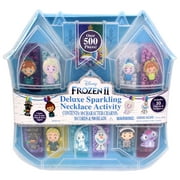 Deluxe Sparkling Necklace Activity Set: Disney Frozen 2 - Tara Toy, Create-Design-Wear 10 Charm Necklaces,  Ages 3+