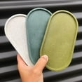 thumbnail image 4 of Concrete Storage Tray Silicone Mold Elliptical Dish Silica Gel Epoxy Resin Molds Desktop Storage Box Saucer Plate Cement Mould, 4 of 7