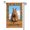 B, variant on XaaKee Yard Flags Lovely Bunny Welcome Garden Flag Double-sided High-Quality White Linen Garden Flags Holiday Yard Flowerbed Hanger 12x18Inch