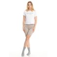 thumbnail image 5 of Bambooven Bamboo Crew Socks for Women, Odor-Free, 3 Pairs, 5 of 5
