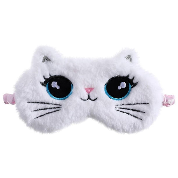 Sleep Eye Mask Cartoon Blindfold Plush Sleeping Blinder Lovely Sleep Eye Cover