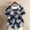 A_ Black, variant on Boho Tops for Women Short Sleeve Decorative Buttons Funny Graphic Shirt Vacation Plus Size Blouse for Women Pink L
