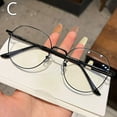 thumbnail image 3 of Lunettes de Lecture Rondes Transparentes 2K pour Femmes & Hommes, Design Coréen, Cadre en Alliage, Améliore la Beauté Naturelle, 3 of 8