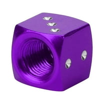 12/8/4Pcs Dice Style Tire Valve Stem Caps Universal Aluminium Alloy Dustproof Tire Valve Stem Covers For Cars SUV Trucks Bikes Motorcycles Bicycles
