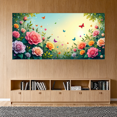 thumbnail image 6 of LUUFILx Floral Tulip Backdrop Banner with Spring Flowers for Garden Party Wedding Decoration Event Background Photography Prop Neon Decors Celebration, 6 of 9