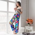 thumbnail image 5 of Sikiie Colorful Tie Dye Stained Glass 2 Women’s Ultra-Soft Comfy Lounge Pants Sleepwear Comfy Lounge Pants Drawstring Sleep Bottoms with PocketsX-Large, 5 of 6