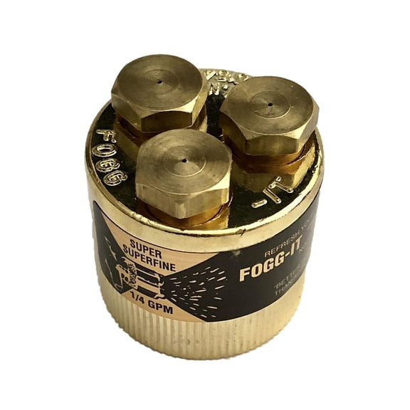 Fogg-It Nozzle - Super Super Fine Mist 1/4 GPM - 1 Nozzle by Dramm