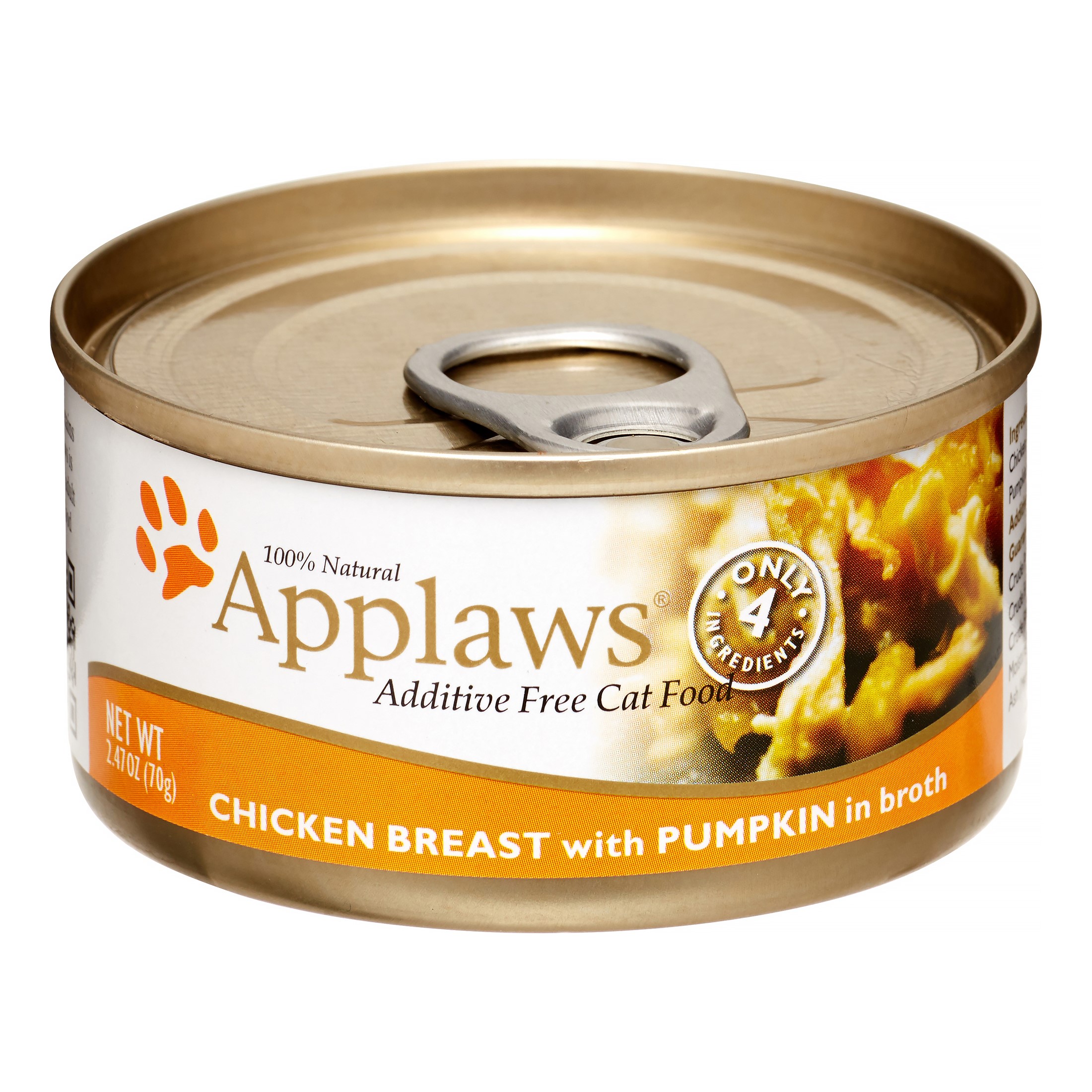 Applaws Chicken Breast With Pumpkin Wet Cat Food 2.47 Oz Case of