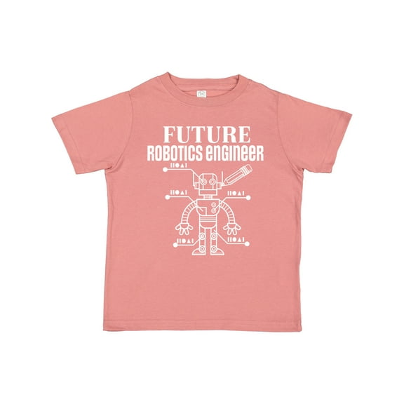 Inktastic Future Robotics Engineer Robot Boys or Girls Toddler T-Shirt
