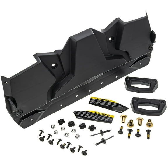 Ski-Doo 860201914 Black LinQ Removable Snowflap Freeride Backcountry Summit