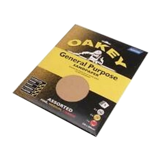 Norton Oakey Papier Sablé Polyvalent - Mélangé