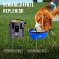 thumbnail image 5 of Flroha Dog Agility Course Backyard Set Dog Agility Course Backyard Set with 2 Tunnels Hoop Jump 2 Hurdle Jumps 6 Weave Poles Pause Box Whistle Folding Bowl Toy Ball Carry Bag robust, 5 of 9