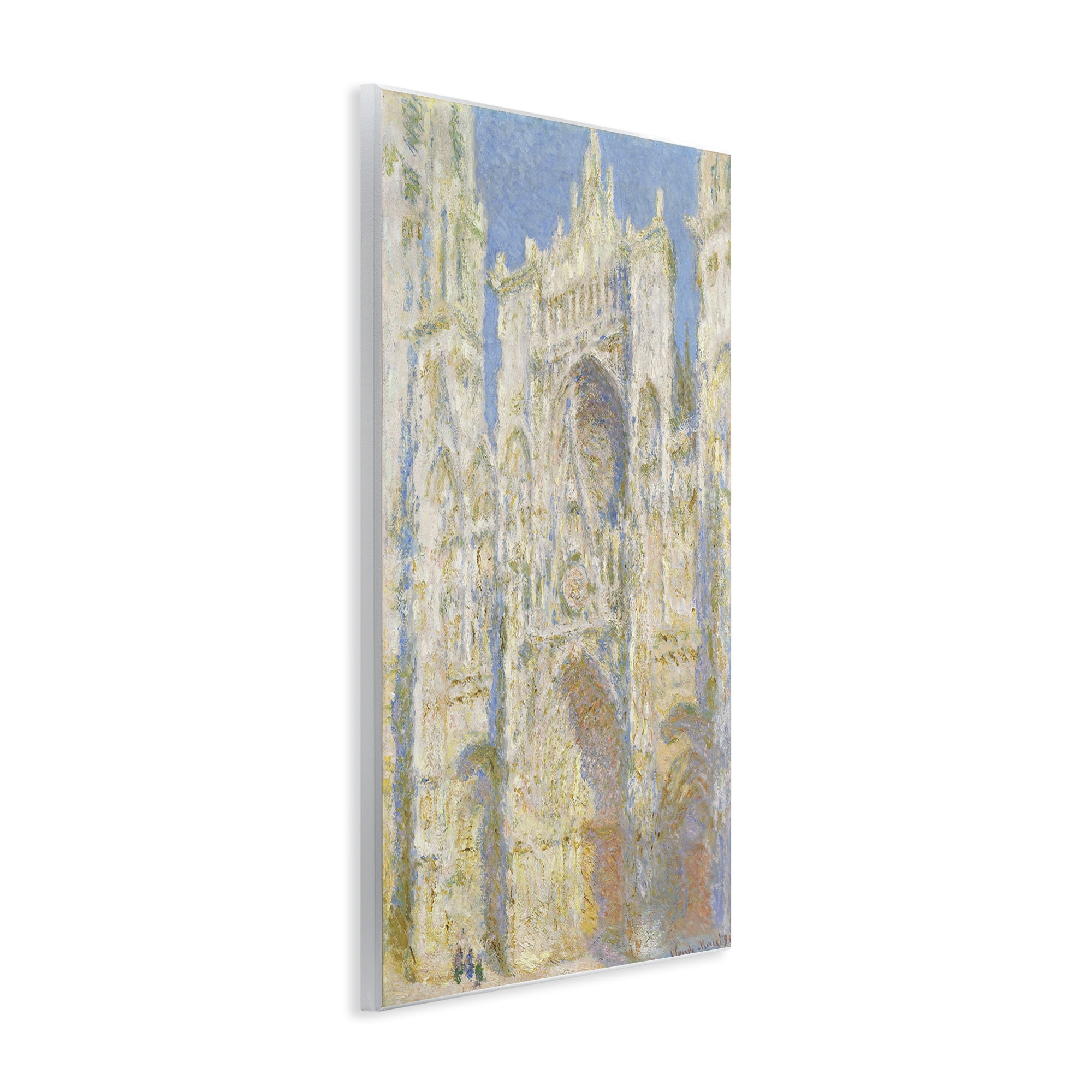 Stupell Industries Classic Monet Cathedral Façade Buildings & Architecture Painting Unframed Art Print Wall Art, 10 x 15