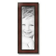 thumbnail image 2 of ArtToFrames 6x19" Honors Mahogany Picture Frame, Brown Wood Poster Frame, with Regular Glass and 2 (FBPL-5155), 2 of 7