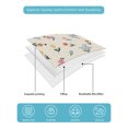 thumbnail image 4 of Quilt King Size Bedding Set, Pink Floral Reversible Summer Quilt 3 Pieces, Spring Botanical Wildflowers Summer Lightweight Bedspreads Coverlets with 2 Pillow Shams for All Seasons, 4 of 5