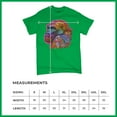 thumbnail image 5 of Tee Hunt Dean Russo Cute Gorilla T-Shirt Colorful Silverback Ape Art Men's Tee, Green, Large, 5 of 5