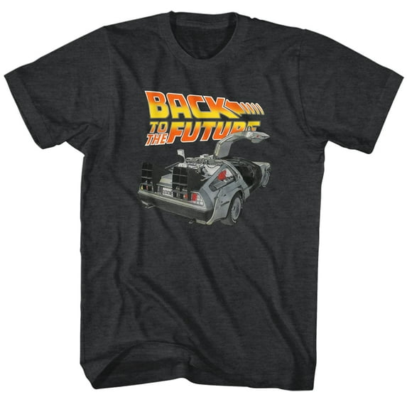Movie Btf Car Delorian Adult Mens T-Shirt Tee