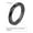 Black, variant on 3mm Silver/Gold/Black Mobius Ring Women's Stainless Steel Wedding Band Size 7-12