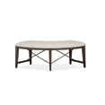 thumbnail image 6 of Magnussen Westley Falls Curved Bench with Upholstered Seat, 6 of 6