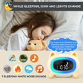 thumbnail image 4 of Reloj para niños, reloj despertador para niños, reloj para despertar para niños, reloj de entrenamiento para niños con música y luz nocturna, relojes para niños para dormitorios (perro), 4 of 5