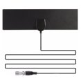 thumbnail image 1 of Antena de TV digital HD 4K 5 DBI Premium Mini DVB-T2 Antena de alta ganancia Antena de placa de 50 millas de largo alcance eigraketly TX0967-00B, 1 of 2