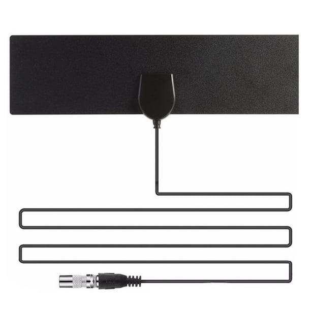 Antena de TV digital HD 4K 5 DBI Premium Mini DVB-T2 Antena de alta ganancia Antena de placa de 50 millas de largo alcance seitruly TX0967-00B